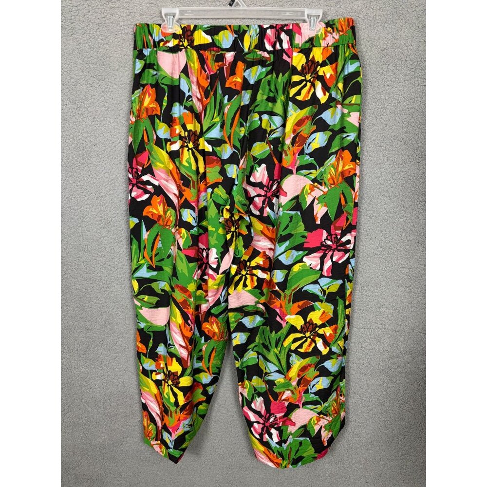 I.n.c. International Concepts Women's Plus 1X High-Rise Wide-Leg Pants Multi NWI - Picture 3 of 7